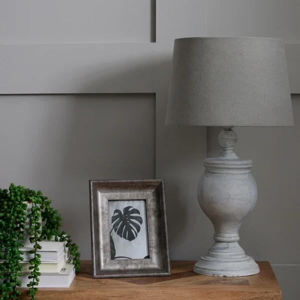 stone table lamp