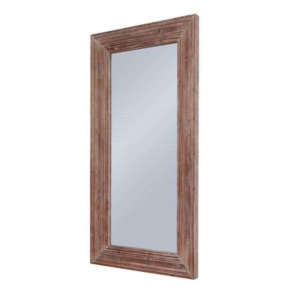 Mirror with Wood Frame