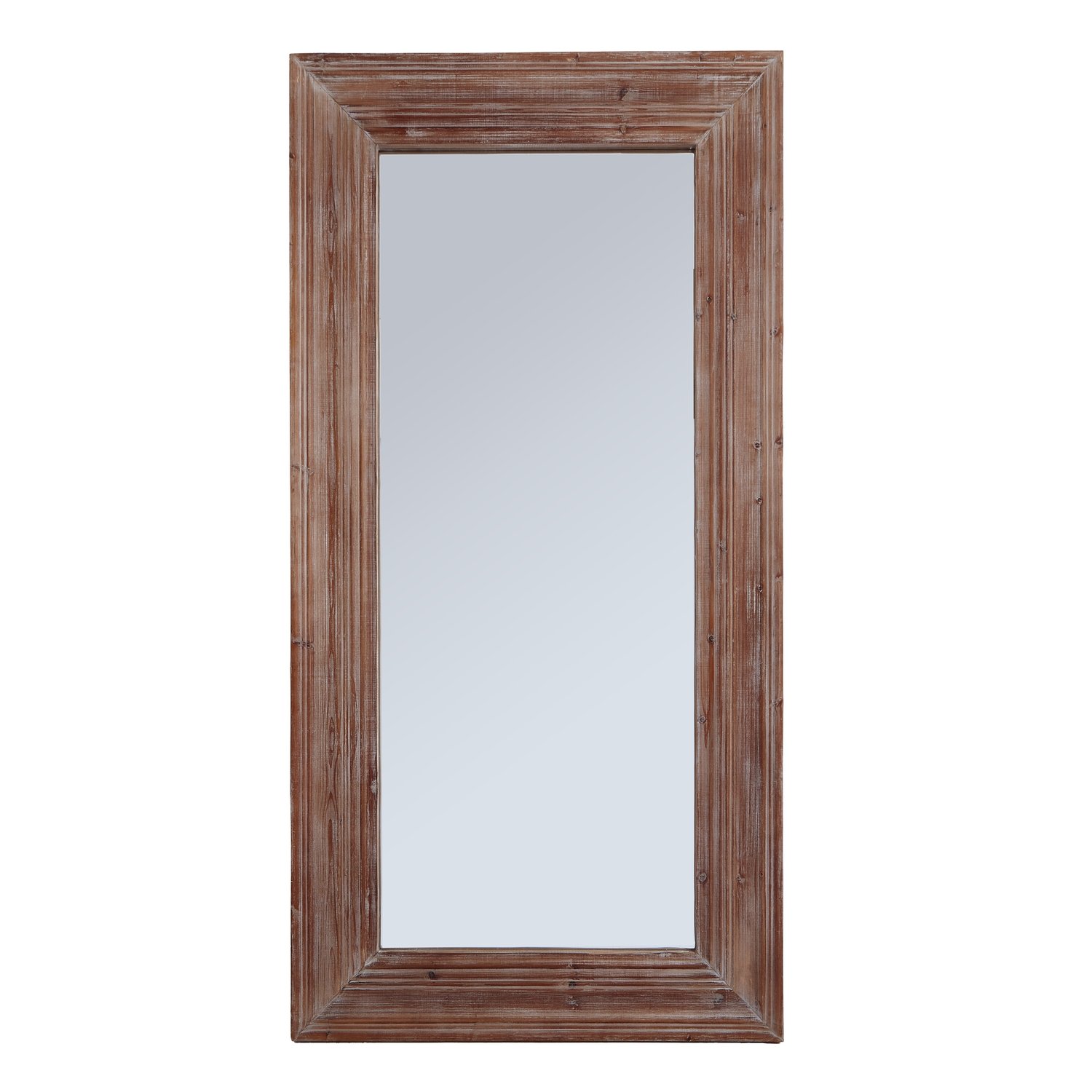 Mirror with Wood Frame